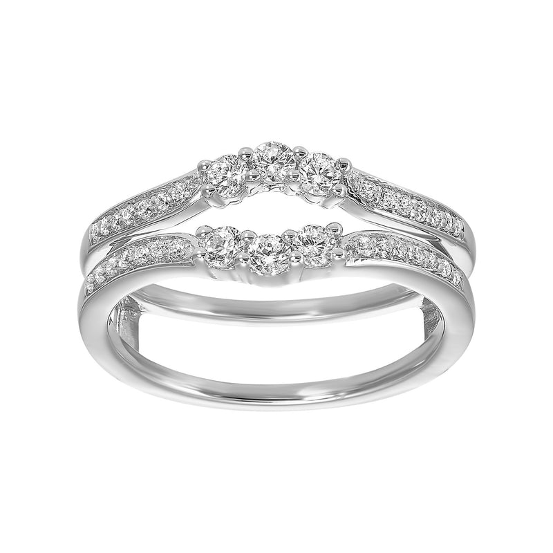 14Kt White Gold Diamond 1/3Ctw Ring - WB5773IR-4WC
