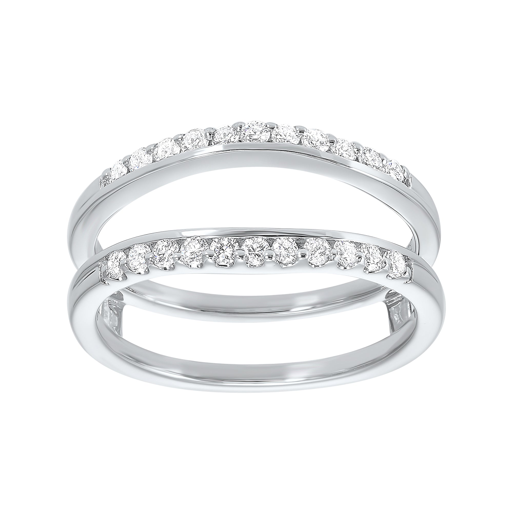14Kt White Gold Diamond 1/3Ctw Ring - WB5775IR-4WC