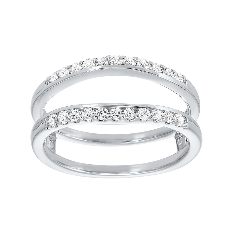 14Kt White Gold Diamond 1/3Ctw Ring - WB5775IR-4WC