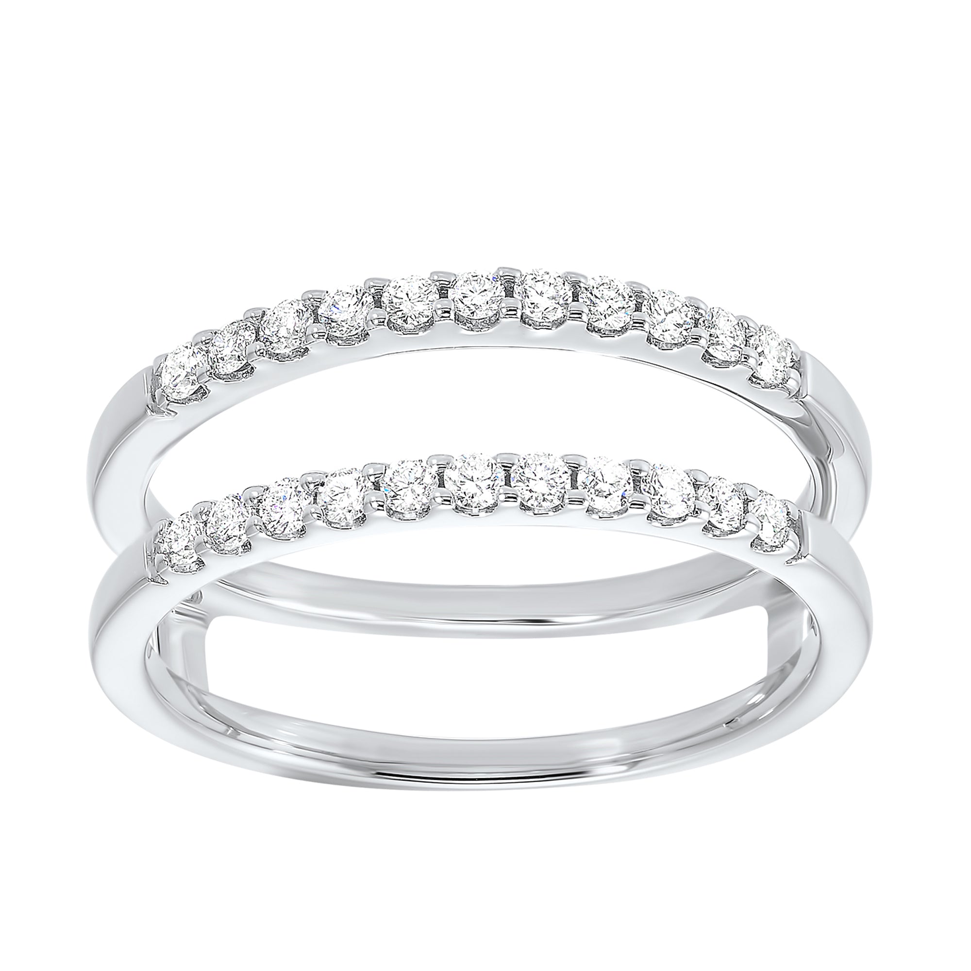 14Kt White Gold Diamond 1/3Ctw Ring - WB5778IR-4WC