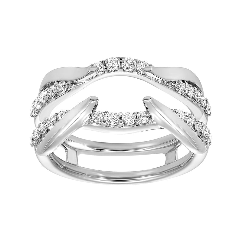 14Kt White Gold Diamond 1/2Ctw Ring - WB6101IR-4WC