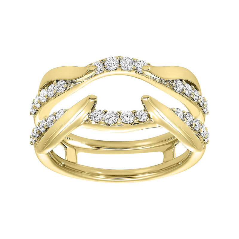 14Kt Yellow Gold Diamond 1/2Ctw Ring - WB6101IR-4YC