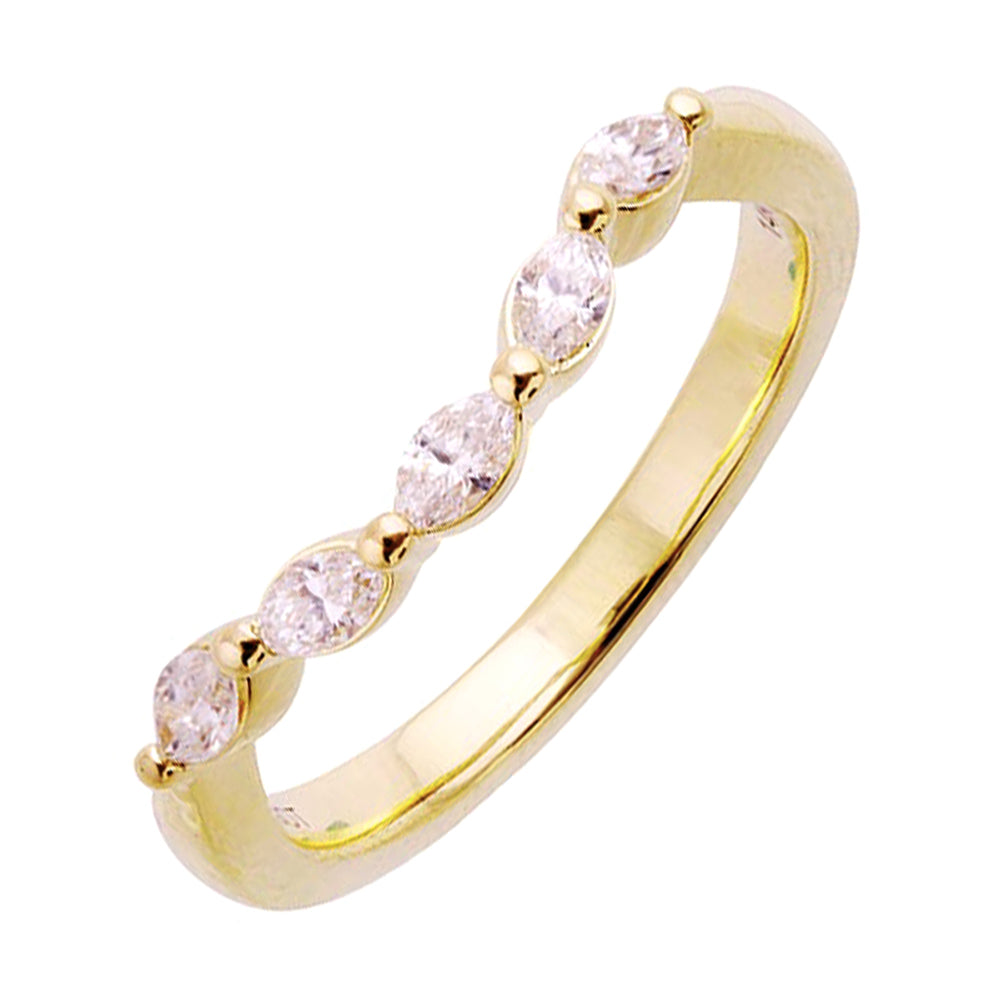 14Kt Yellow Diamond 1/3Ctw Ring - WBD0751RN100-4YB