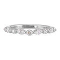 14Kt White Gold Diamond 3/8Ctw Ring - WBD0761ON200-4WB