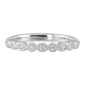 14Kt White Gold Diamond 1/10Ctw Ring - WBD3921ON100-4WA