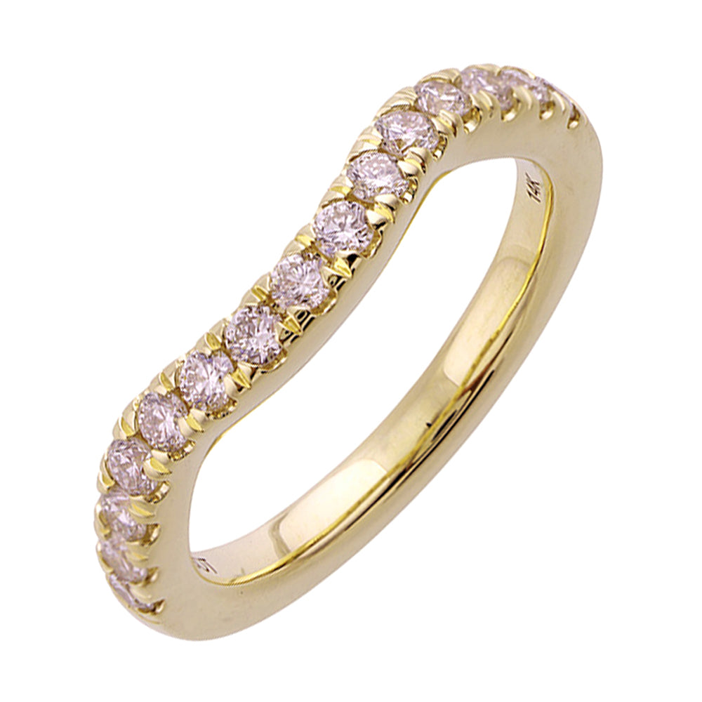 14Kt Yellow Gold Diamond 1/2Ctw Ring - WBD4981RN200-4YB