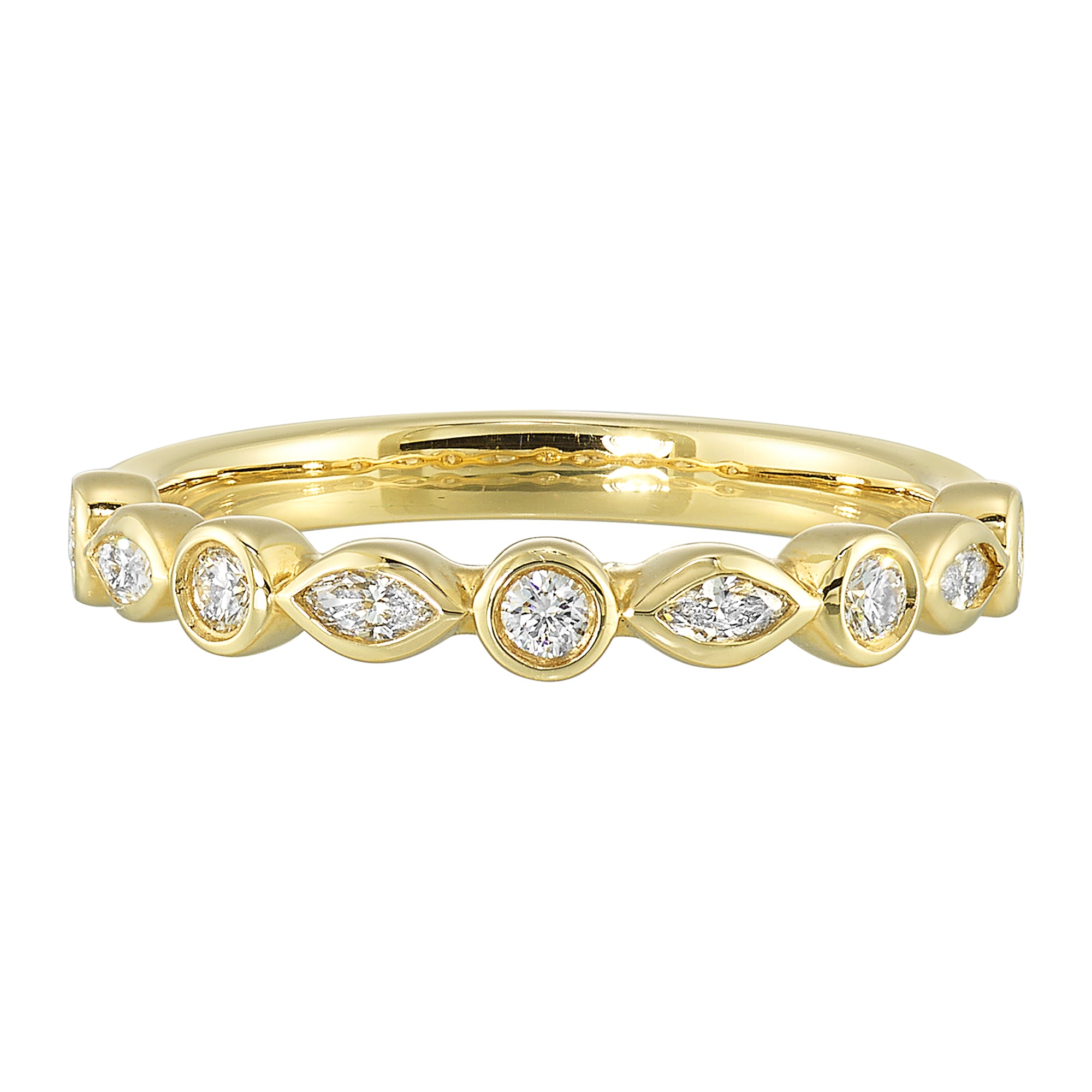 14Kt Yellow Gold Diamond 1/3Ctw Ring - WBD5521RN100-4YB