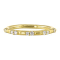 14Kt Yellow Gold Diamond 1/7Ctw Ring - WBD6261RN150-4YB