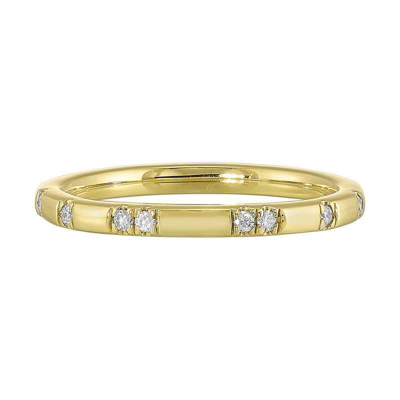 14Kt Yellow Gold Diamond 1/12Ctw Ring - WBD6501RN100-4YB