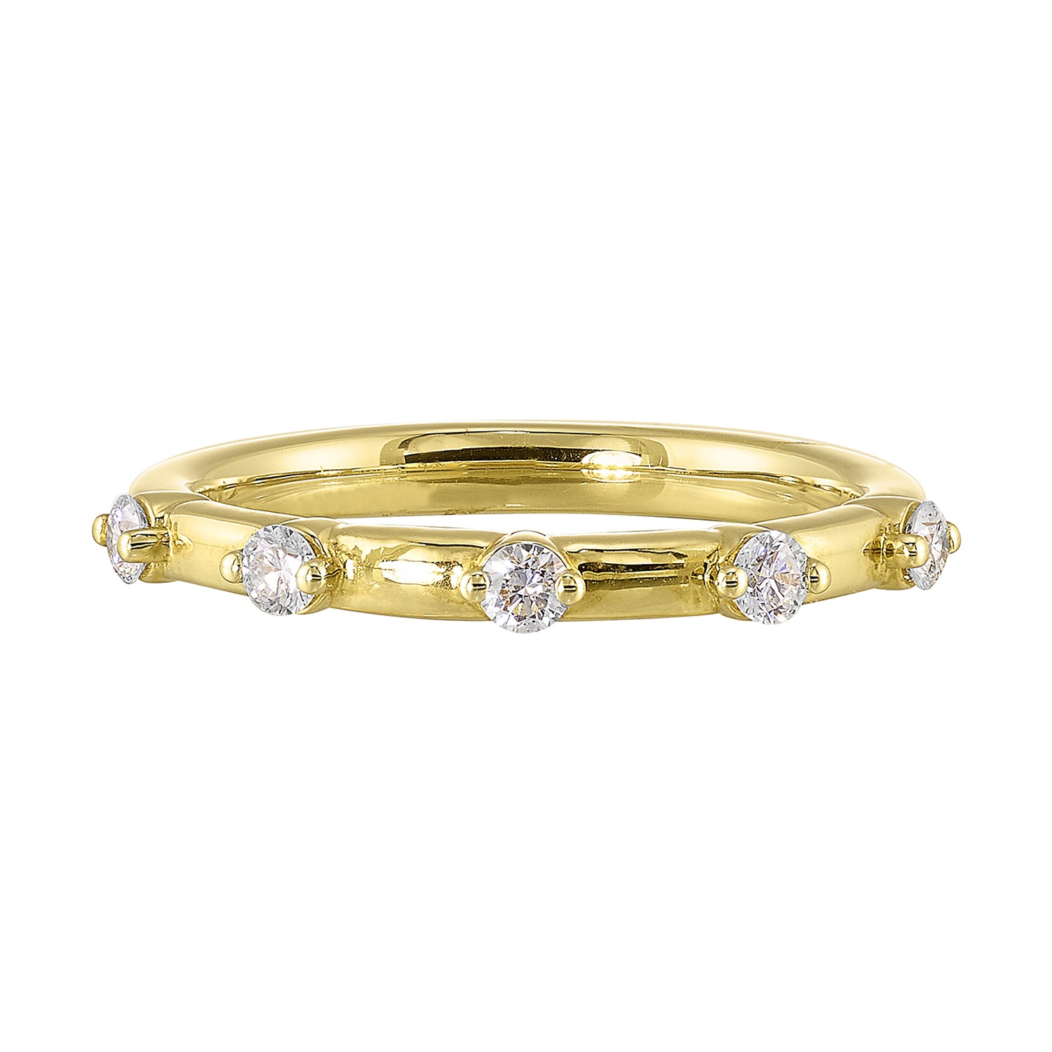 14Kt Yellow Gold Diamond 1/4Ctw Ring - WBD6541RN100-4YB