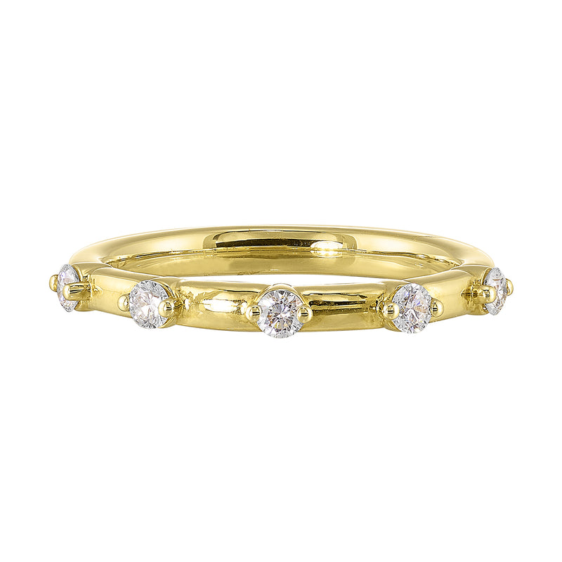 14Kt Yellow Gold Diamond 1/4Ctw Ring - WBD6541RN100-4YB