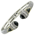 Andrea Candela Black Onyx Cuff Bracelet