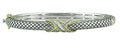 Sterling & 18KY Diamond Bangle