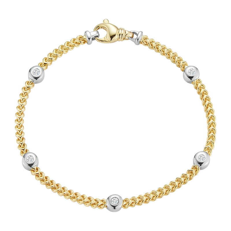 14KY Diamond Fashion Bracelet