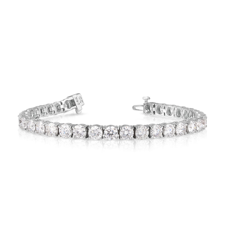 4.43CTW Round Lab Grown Diamond Bracelet
