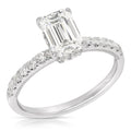 1.91ctw Emerald Cut Lab Grown Diamond Ring