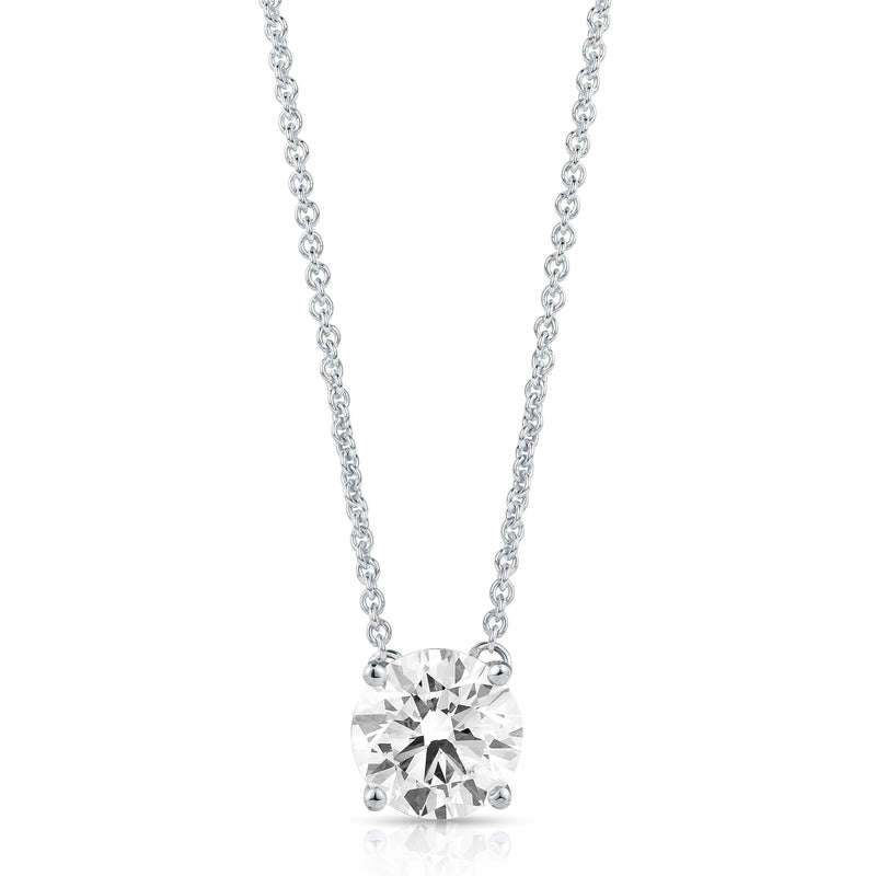2 CTW Lab Grown Diamond Pendant 14KW