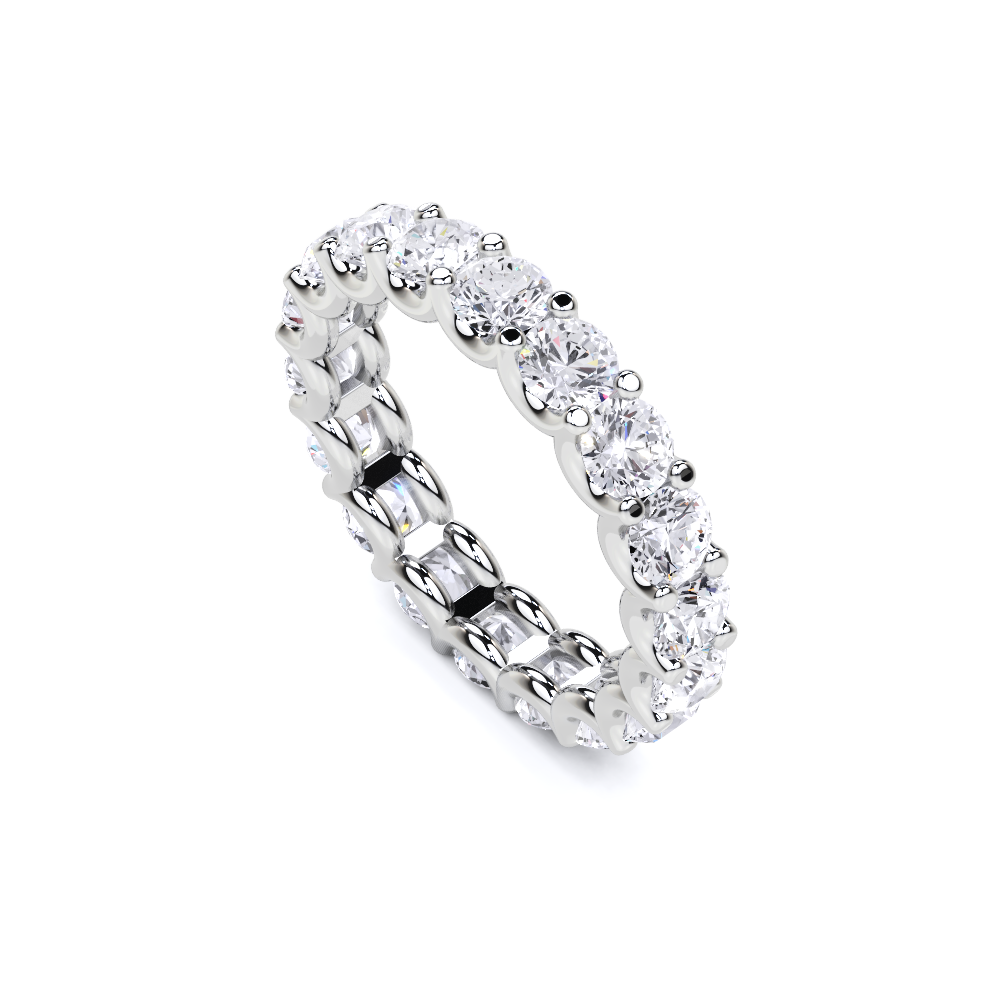 14KW Gold Lab Grown Diamond Eternity Band 2.11 CTW
