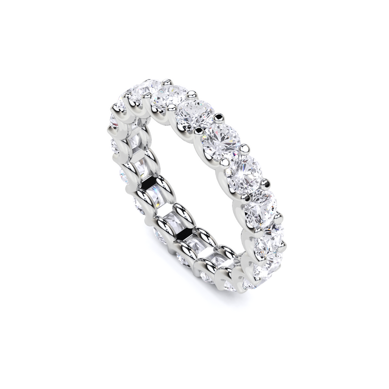 14KW Gold Lab Grown Diamond Eternity Band 2.11 CTW