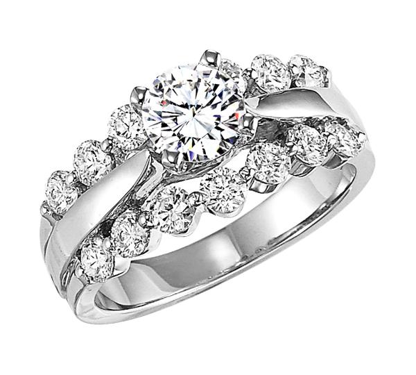 1 CTW Diamond Engagement Setting