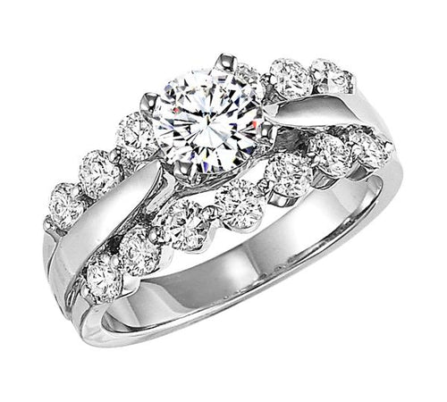 1 CTW Diamond Engagement Setting