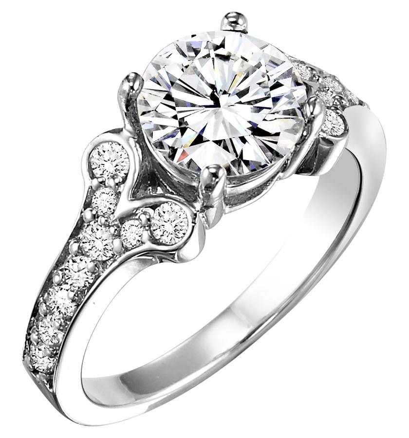 1 1/3 ctw Diamond Engagement Setting
