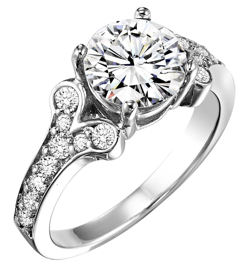 1 1/3 ctw Diamond Engagement Setting