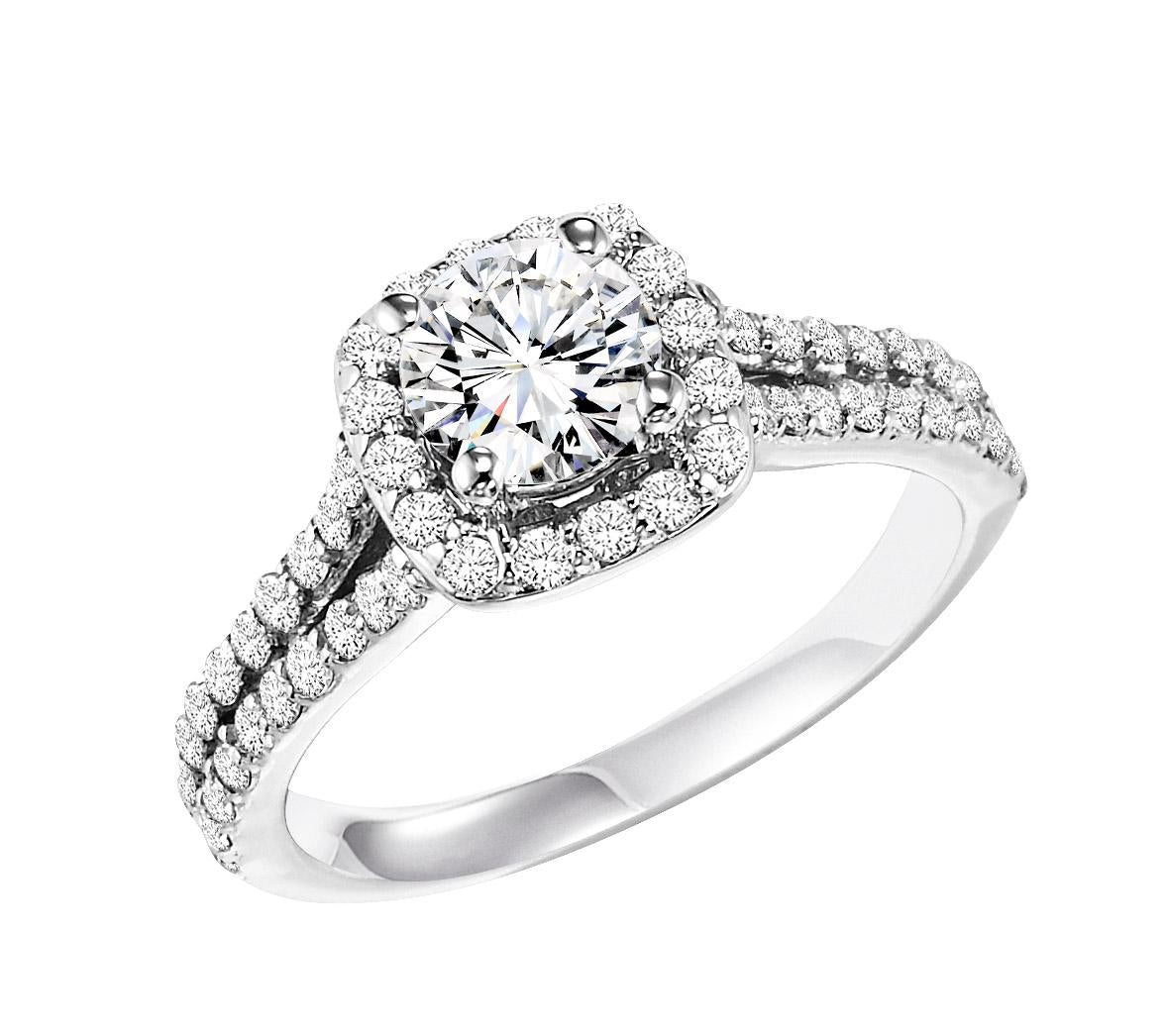 .73 CTW Diamond Engagement Setting