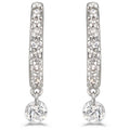 Dashing Diamond Earrings 1/3 cttw
