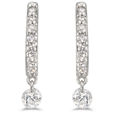 Dashing Diamond Earrings 1/3 cttw