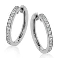 Simon G ER353 Diamond Loop Earrings