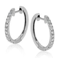 Simon G Diamond Hoop Earrings