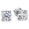 1.25 CTW Better Quality Diamond Stud Earrings