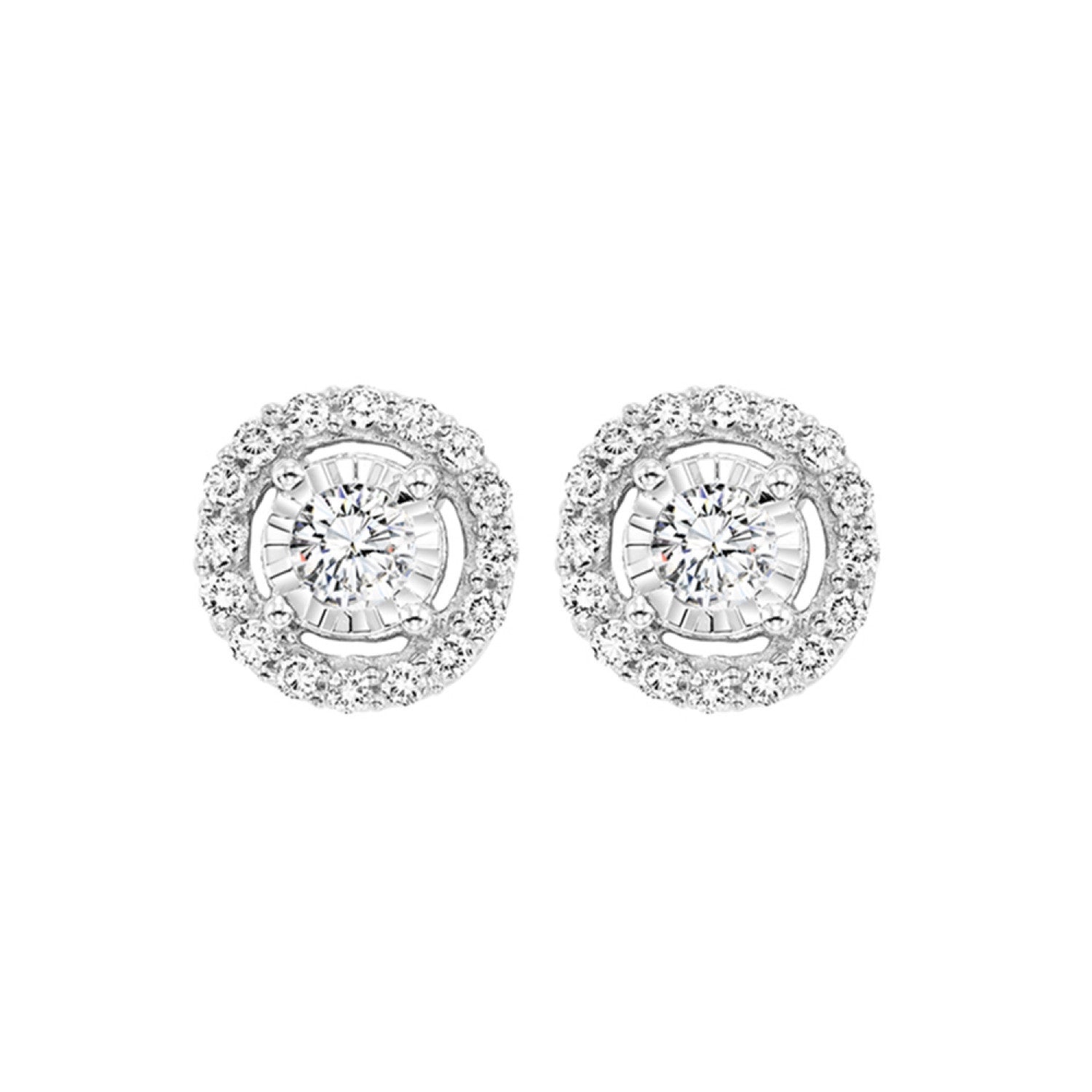 Tru-Reflections 1/10 CTW Diamond Studs