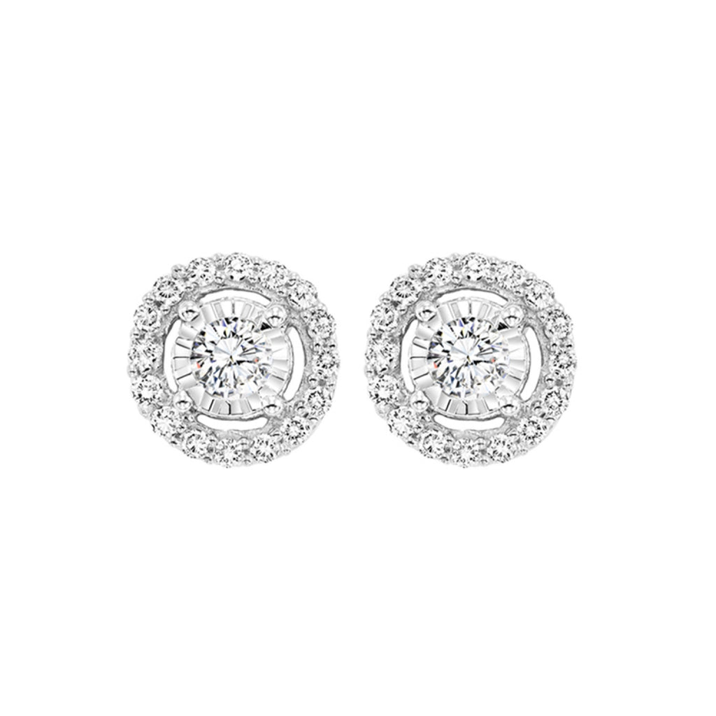 Tru-Reflections 3/4 CTW Diamond Studs