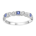 10K Stackable Ring - SAPPHIRE