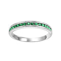 Emerald Stackable Ring
