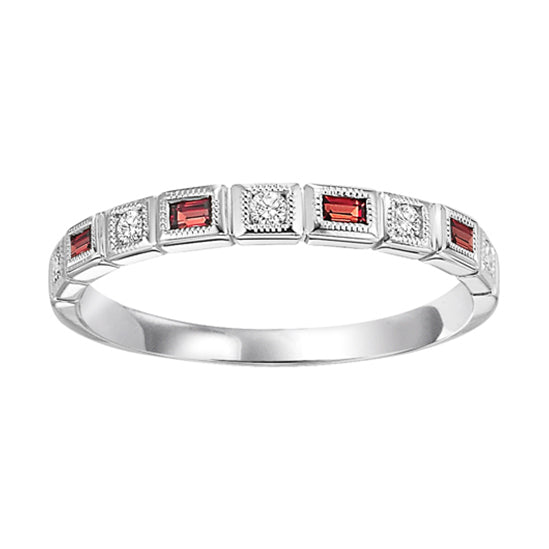 10K Mixable Ring - GARNET