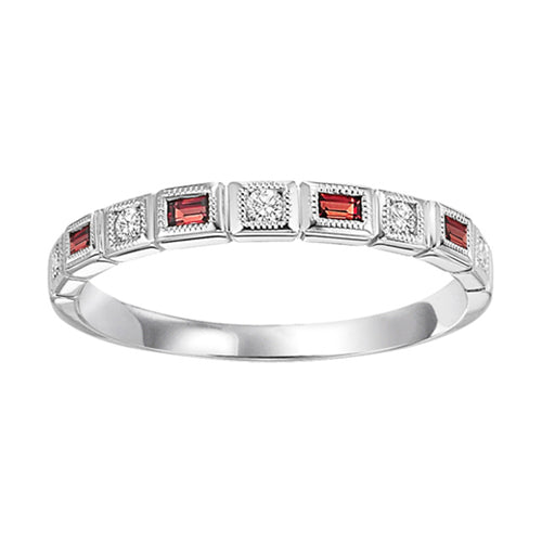 10K Mixable Ring - GARNET