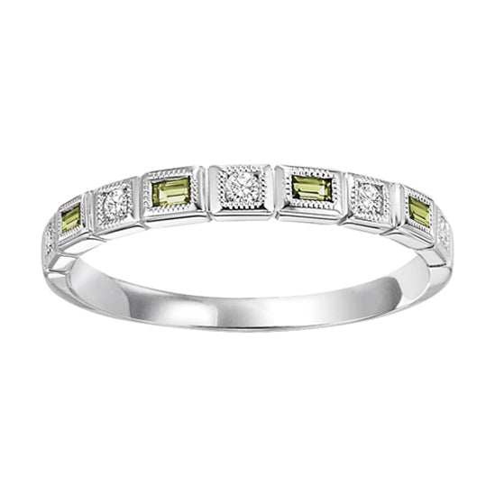 10K Mixable Ring - PERIDOT