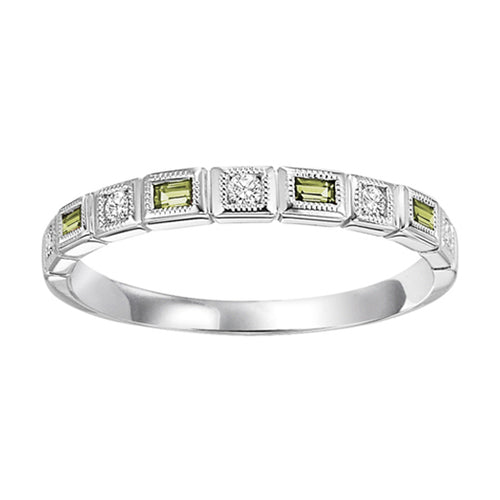 10K Mixable Ring - PERIDOT