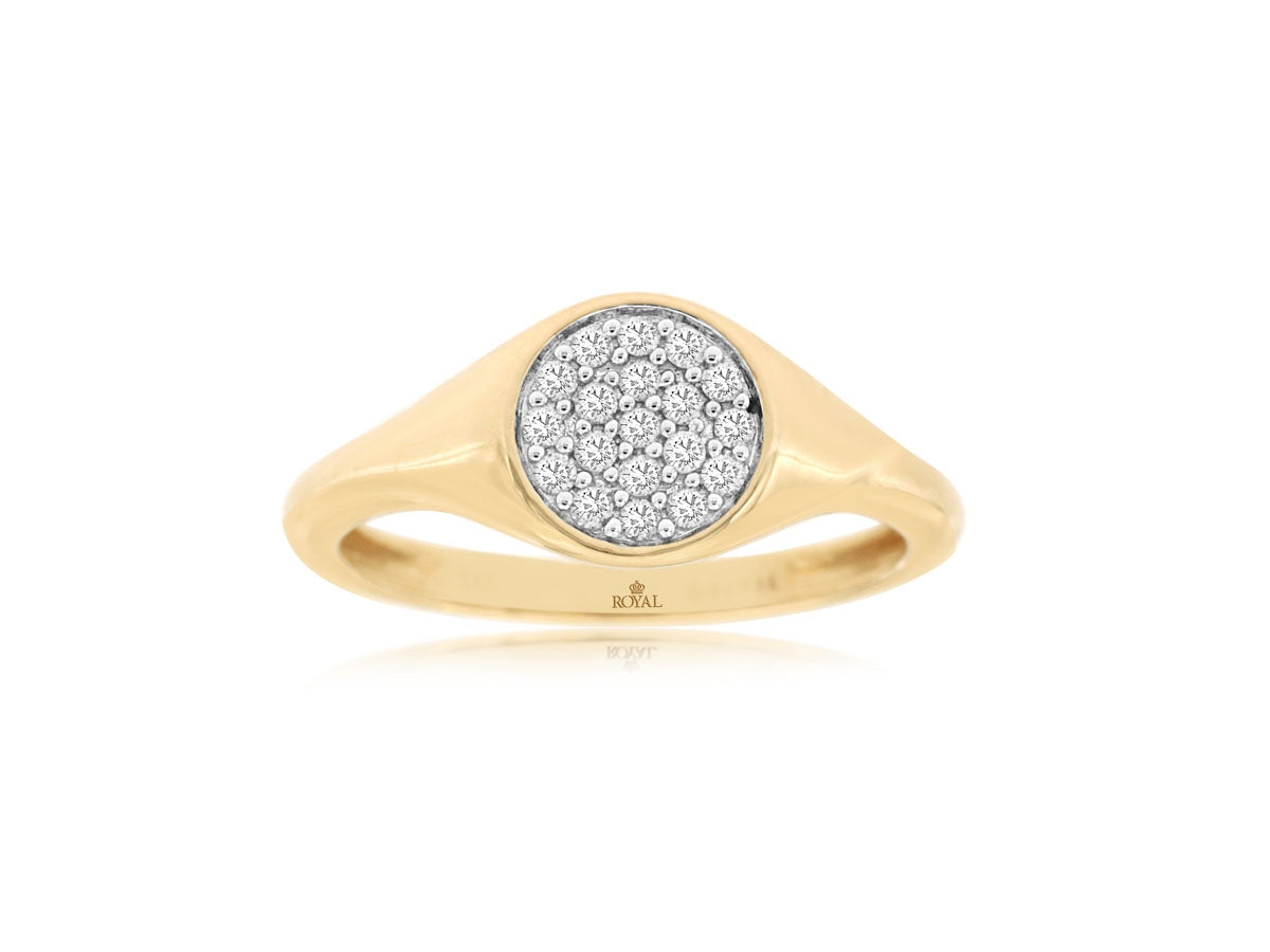 Pave Diamond Ring
