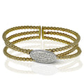 Simon G 18KY Diamond Bangle
