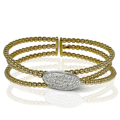 Simon G 18KY Diamond Bangle