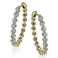 Simon G LE4547-Y Diamond Earrings
