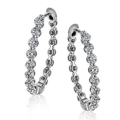 Simon G 18KY Diamond Bangle