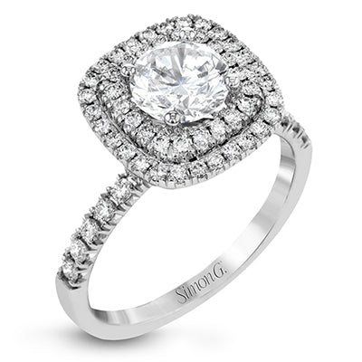 18KW Double Halo Engagement Setting