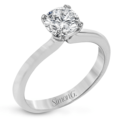 18KW Simon G Solitaire Setting