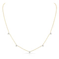 Triangle Station Necklace  By Just Desi