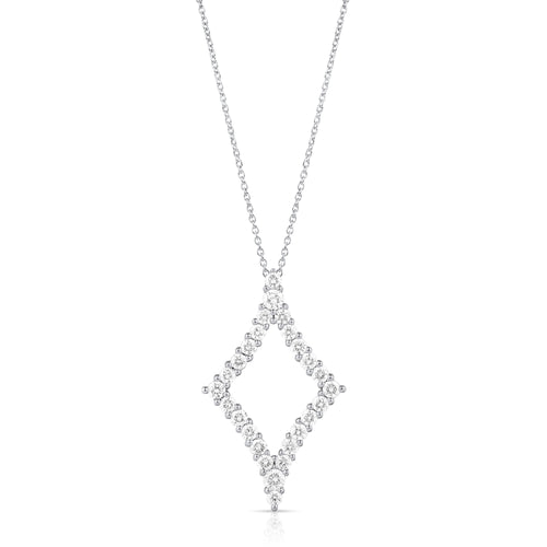 1/2 Ctw Diamond Shape Diamond Pendant
